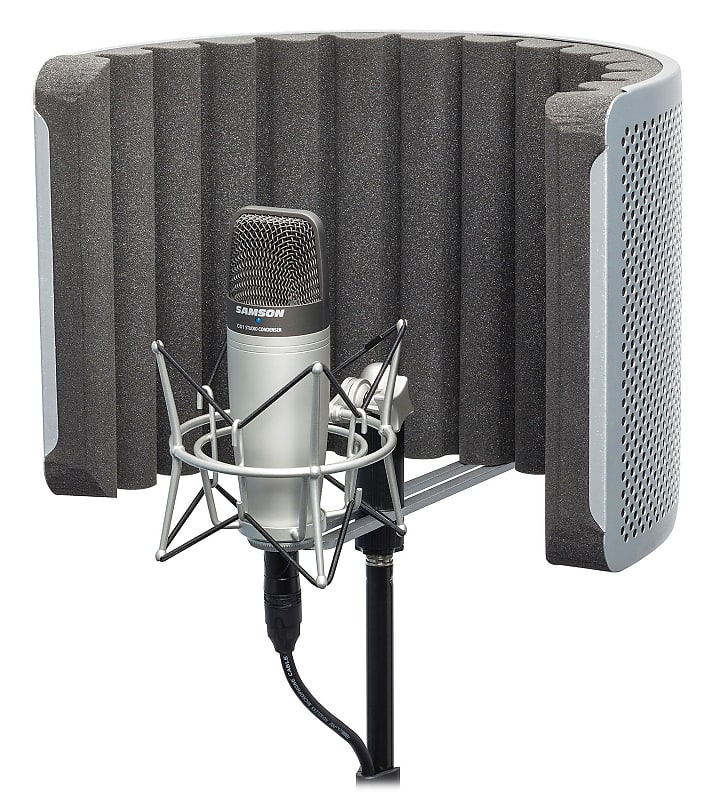 Студийный конденсаторный микрофон Samson SAC01+SARC10+SP01+RCXFM20E-B
