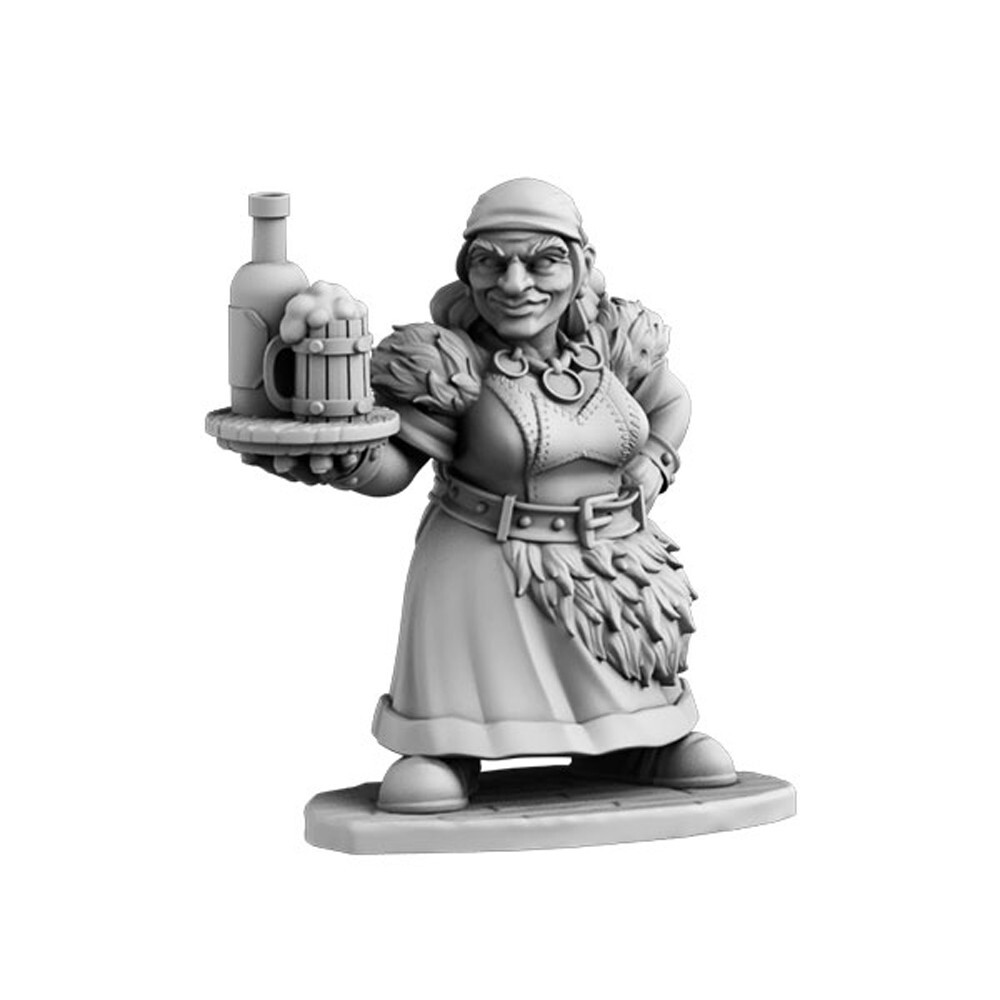 

Миниатюра Next Level Miniatures Next Level Miniatures: Dwarf Barmaid