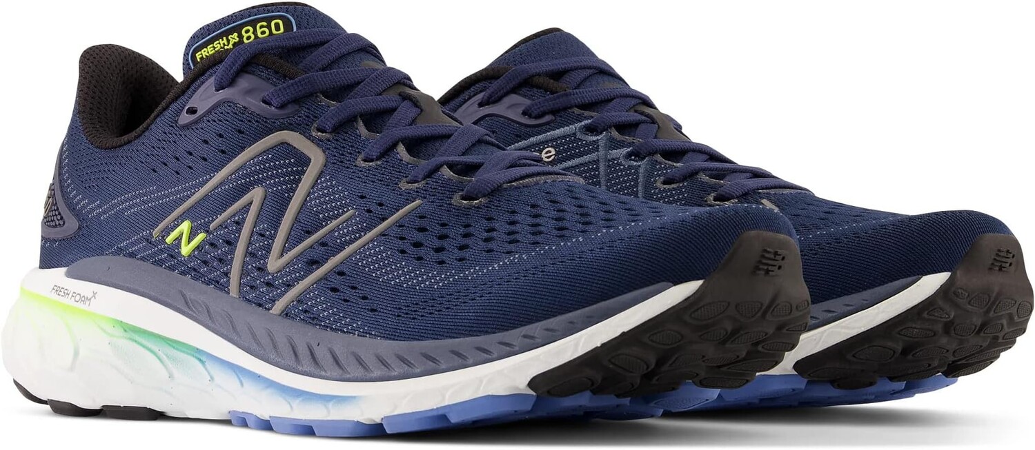 

Кроссовки Fresh Foam X 860v13 New Balance, цвет NB Navy/Dark Silver Metallic