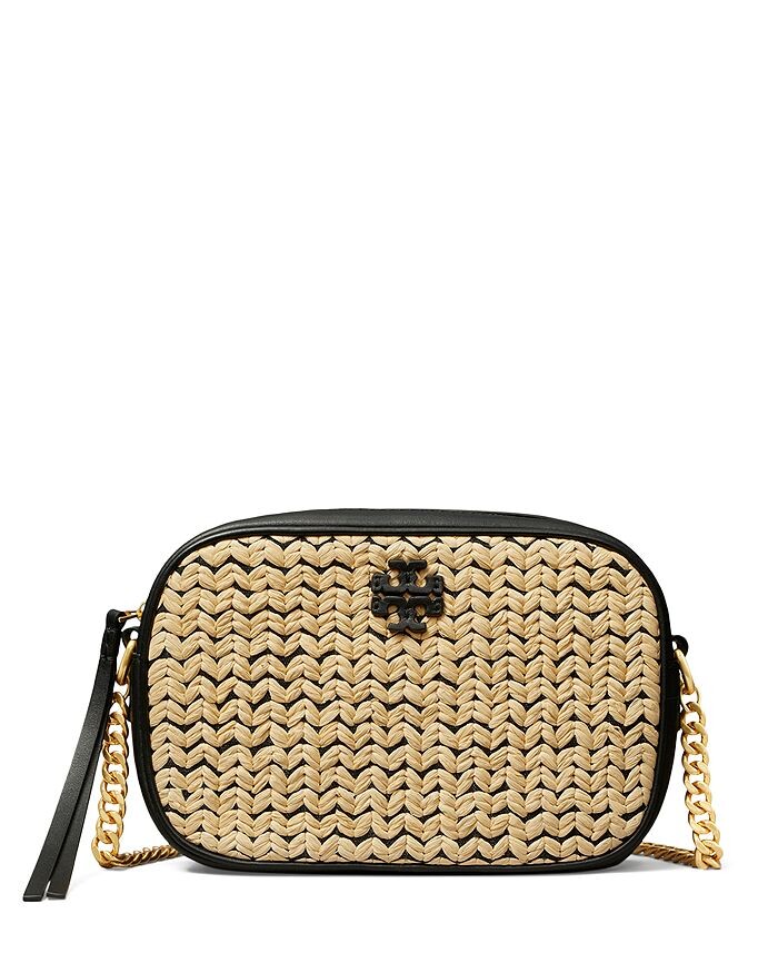 

Мини-сумка через плечо McGraw из рафии для фотокамеры Tory Burch