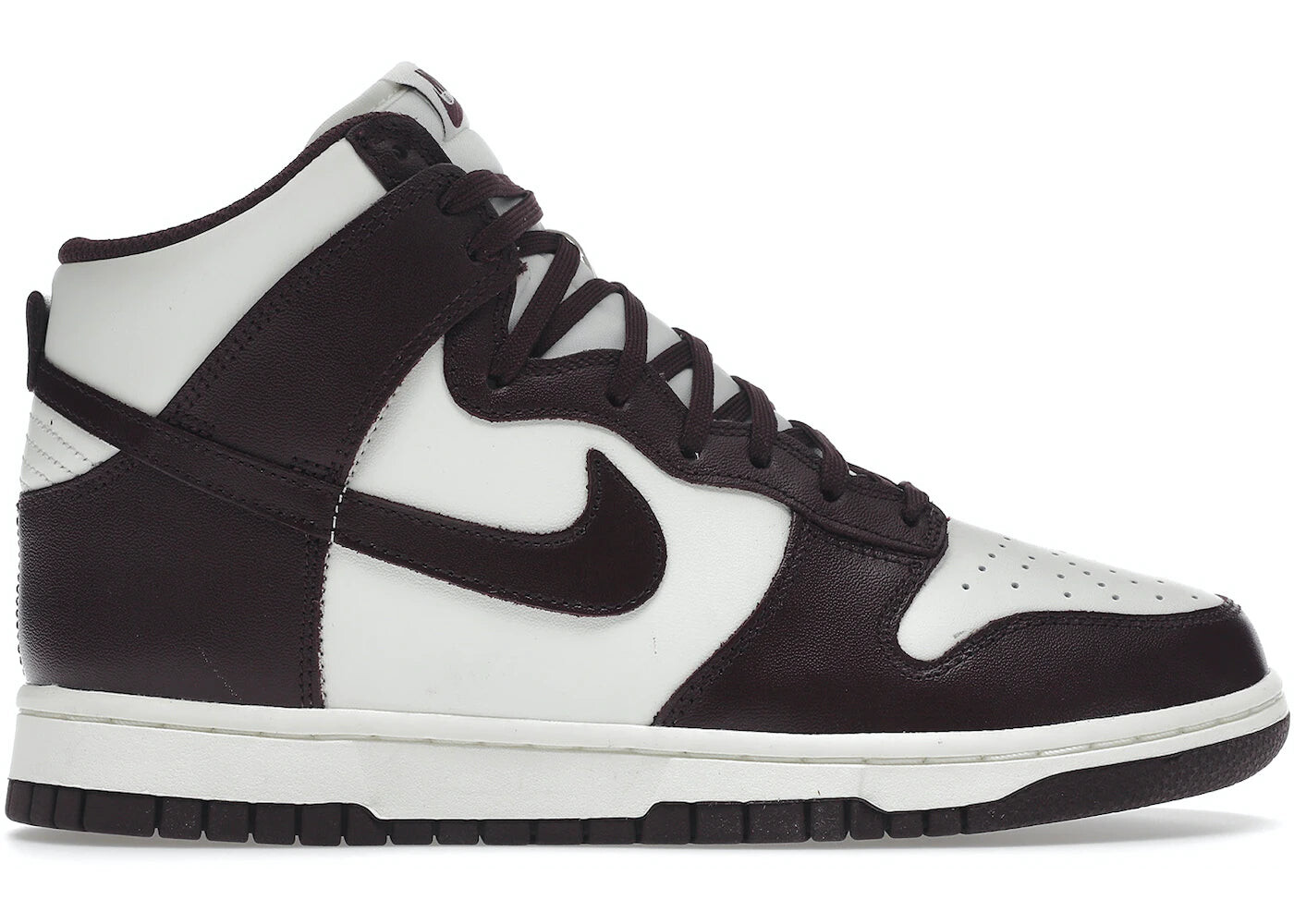 

Кроссовки женские Nike Dunk High Burgundy Crush, красный