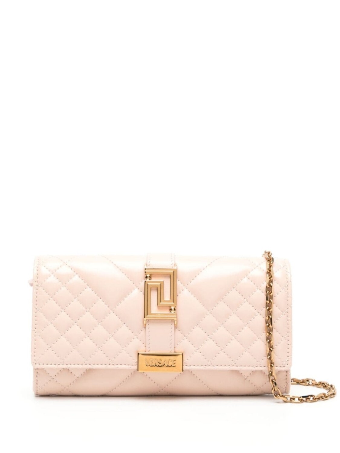 

Versace клатч Greca Goddess, нейтральный цвет