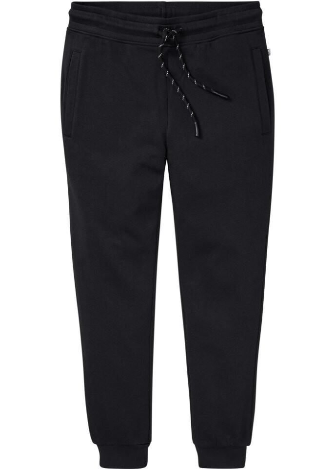 

Незаменимые спортивные брюки из органического хлопка Bpc Bonprix Collection, черный