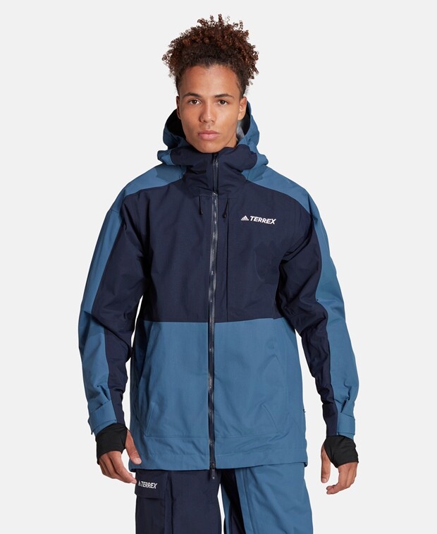 

Лыжная куртка adidas Terrex, цвет Slate Blue