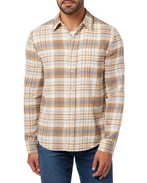

Рубашка в клетку Oliver Boucle на пуговицах спереди Joe's Jeans, цвет Multi