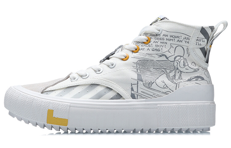 

Высокие кеды LiNing x Disney Wmns Series Белый/Серый