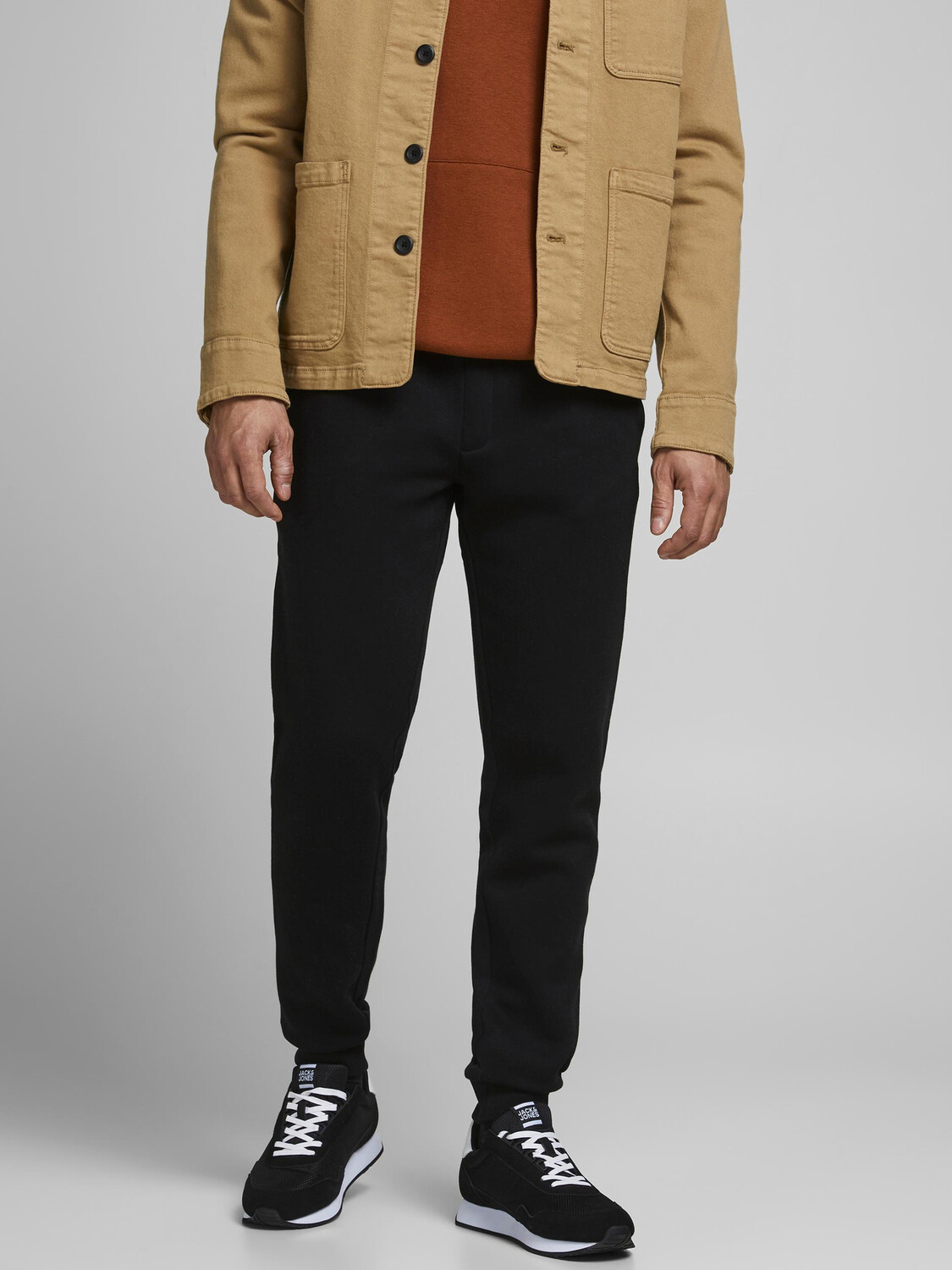

Брюки Jack & Jones Basic Jogging Trainingshose Sport Sweatpants JPSTGORDON, черный