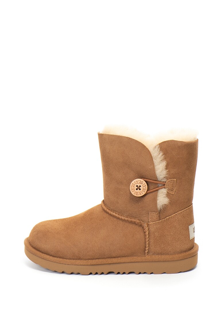 Замшевые ботинки Bailey Button II с технологией TreadLite Ugg, коричневый