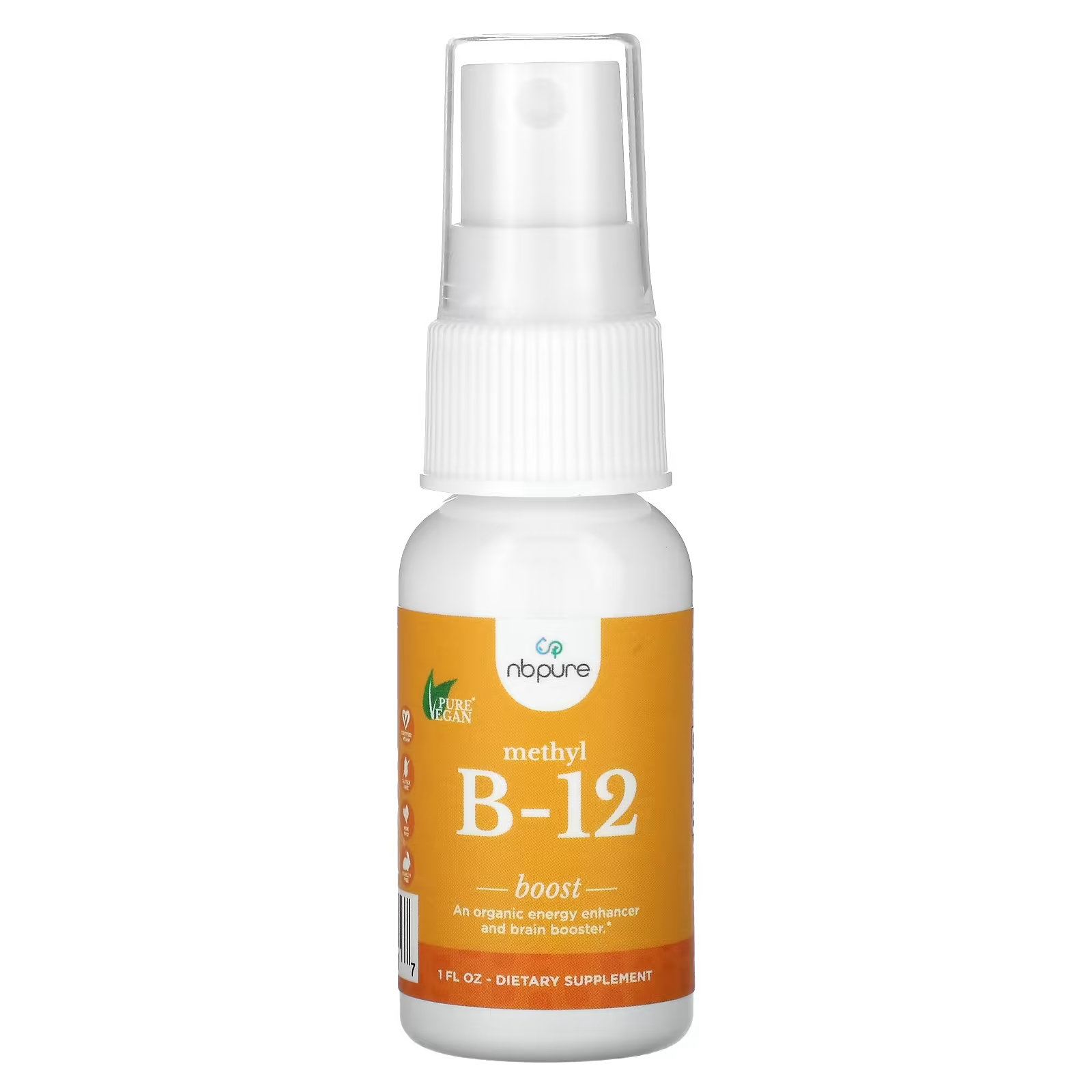 NB Pure Mmethyl B-12 спрей 1 жидкая унция nb чистый витамин d3 2 жидких унции nb pure