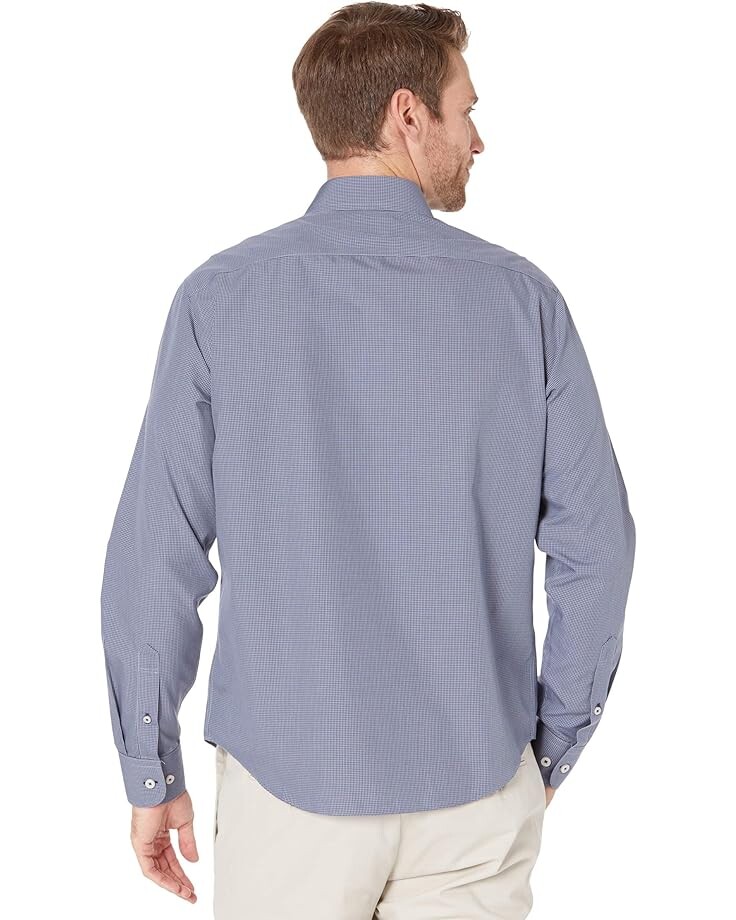 

Рубашка UNTUCKit Wrinkle-Free Marcasin Shirt, синий