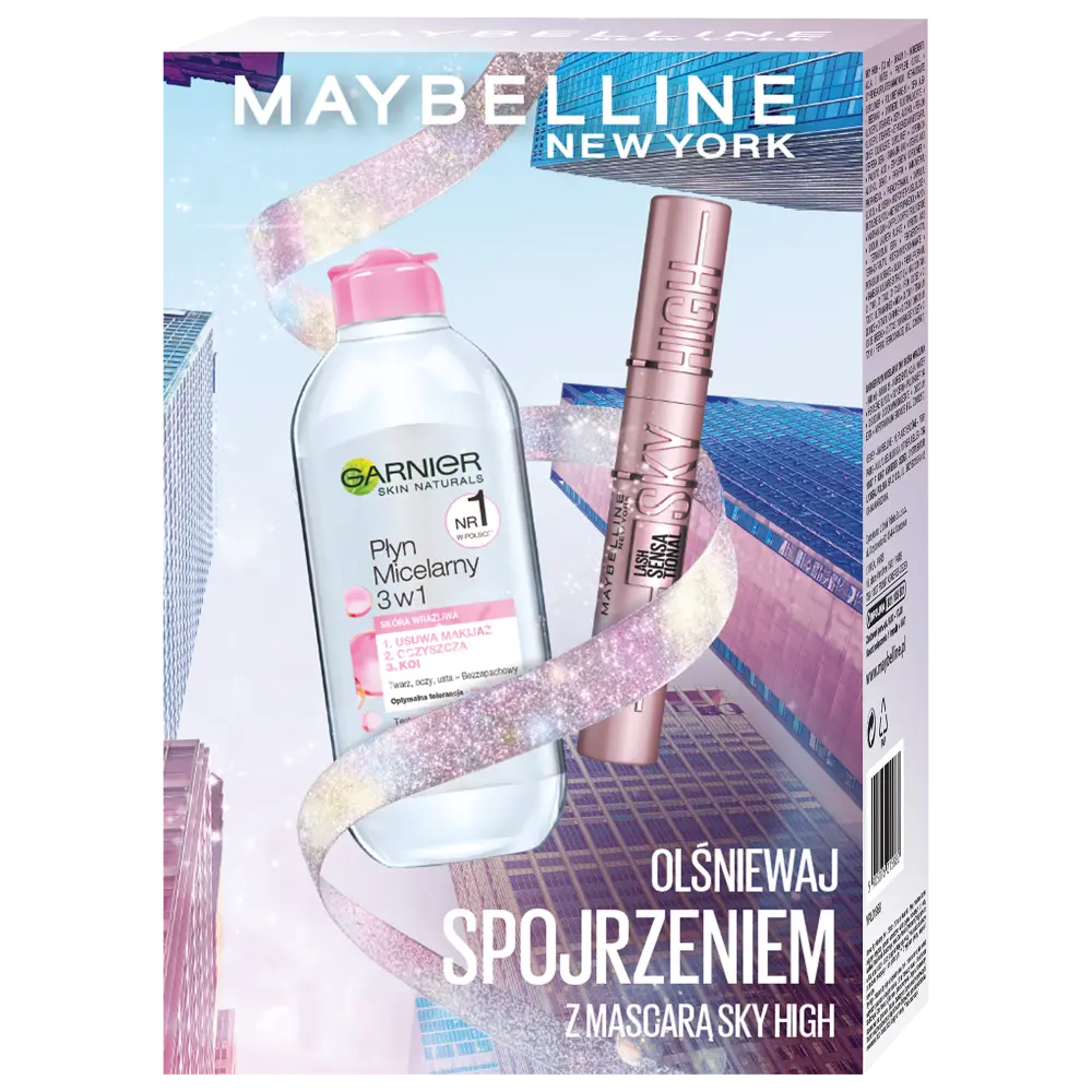 

Набор: мицеллярный флюид Maybelline New York, 7,2 мл