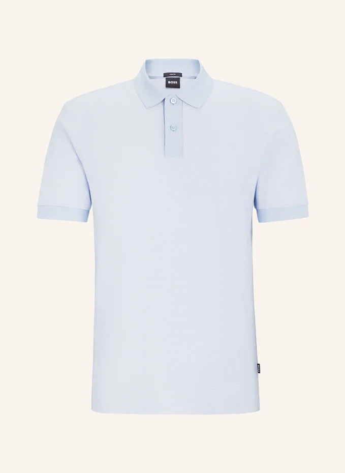 

Phillipson slim fit рубашка-поло из пике Boss, синий