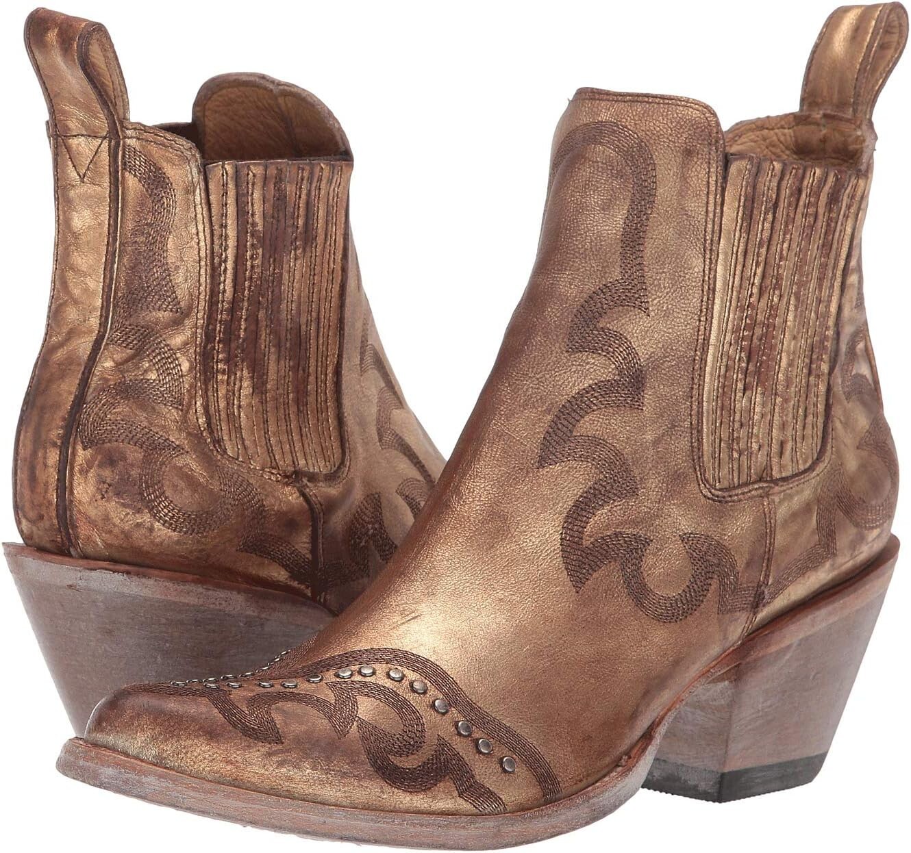 

Ковбойские сапоги Shay Old Gringo, цвет Metallic Gold