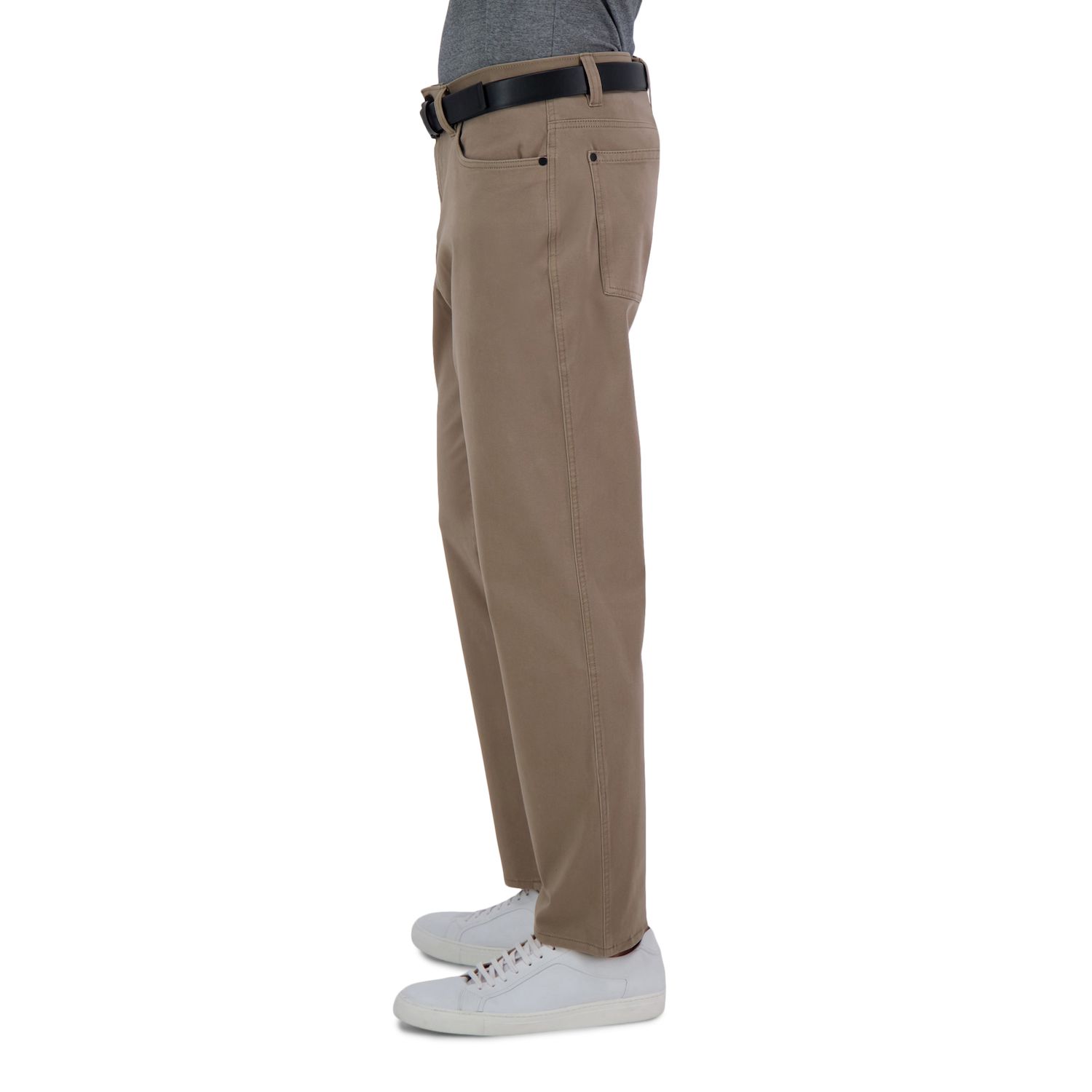 цена Мужские узкие прямые брюки с 5 карманами Haggar The Active Series City Flex