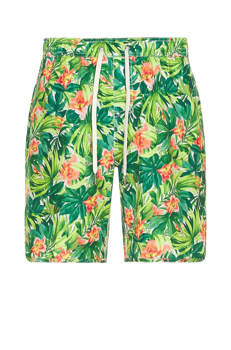 Шорты Fair Harbor the Anchor Swim Shorts, цвет Pink Hibiscus