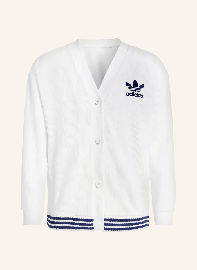 

Кардиган оверсайз Adidas, белый