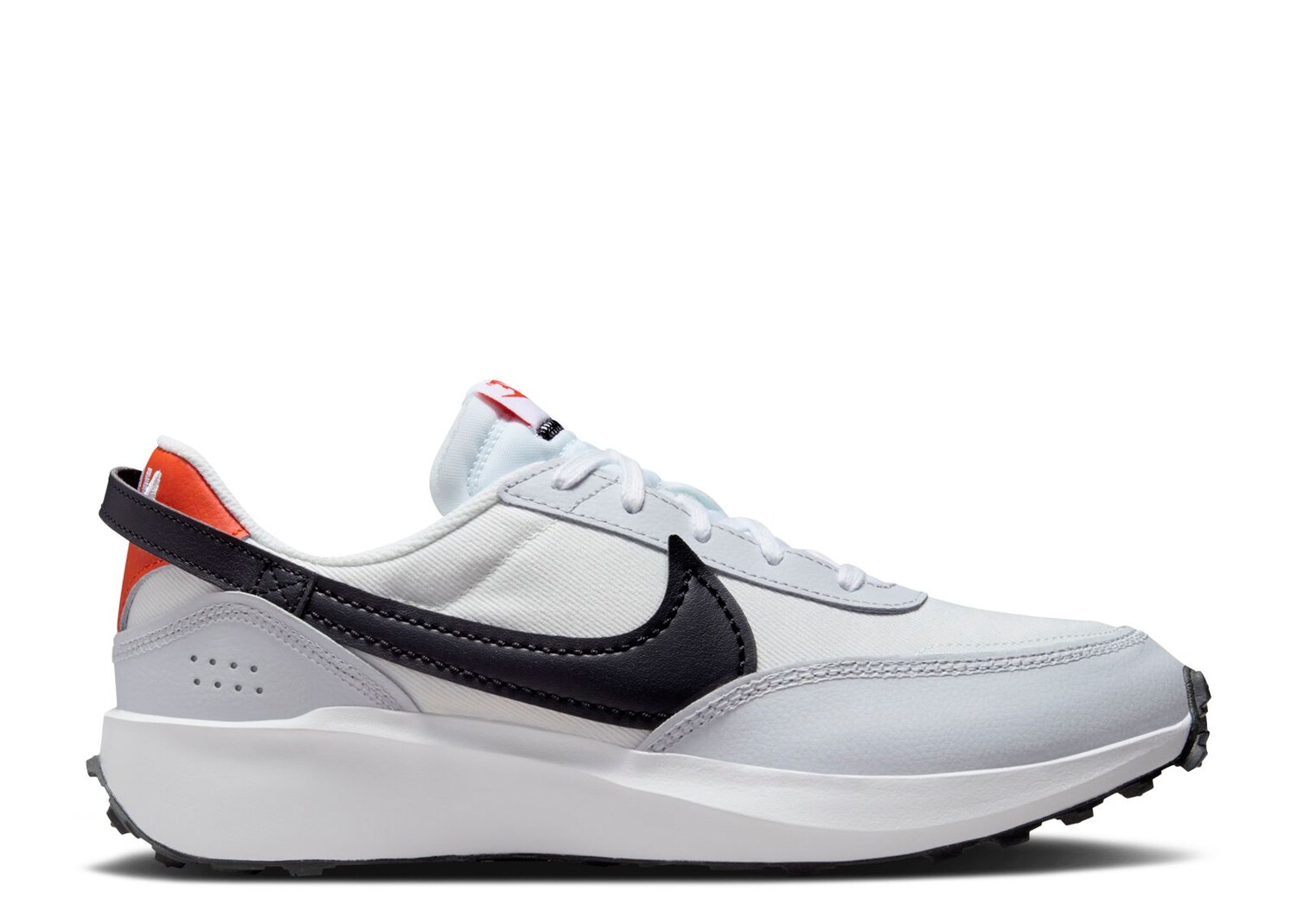 

Кроссовки Nike Waffle Debut 'White Black Picante Red', белый, Белый;серый