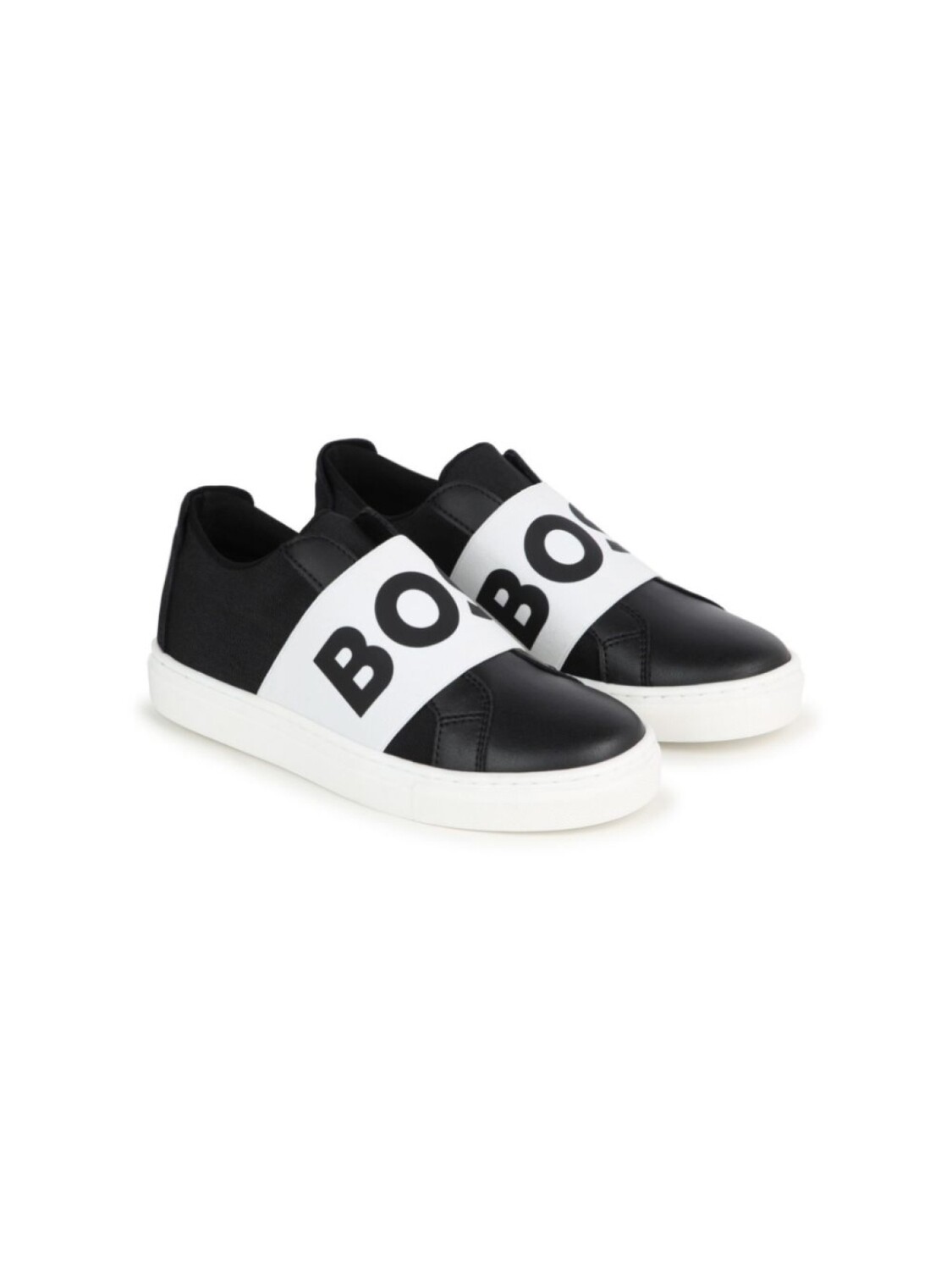 

BOSS Kidswear кроссовки с логотипом, черный