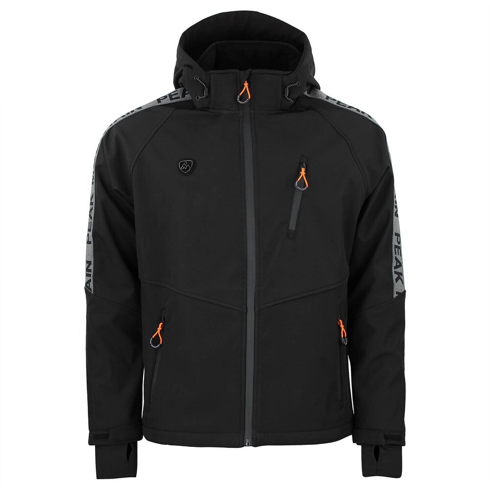 

Спортивная куртка Peak Mountain Cargan softshell, черный