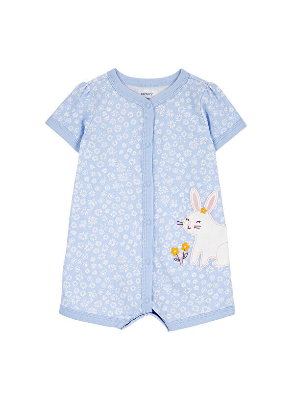 

Хлопковые короткие комбинезоны для девочек Carter'S, мультиколор