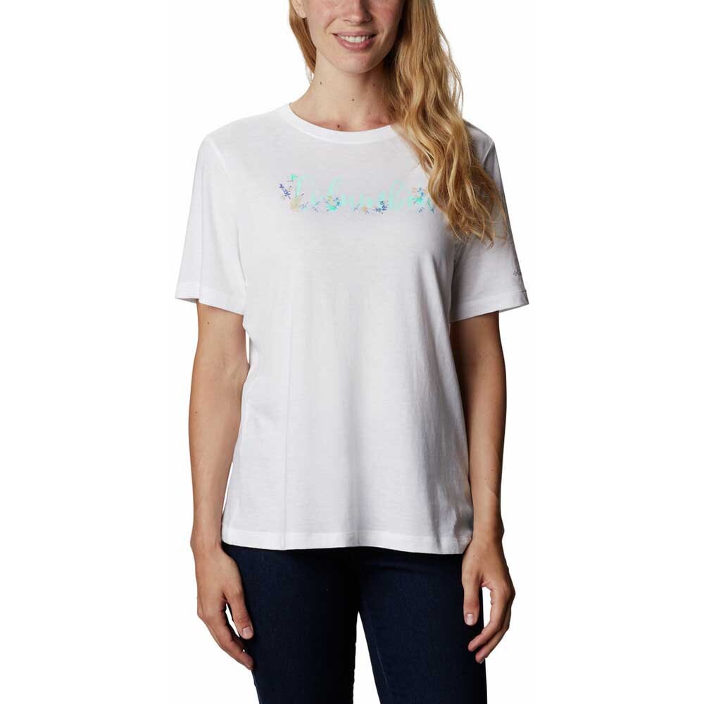 

Футболка Columbia Bluebird Day Relaxed Crew, белый