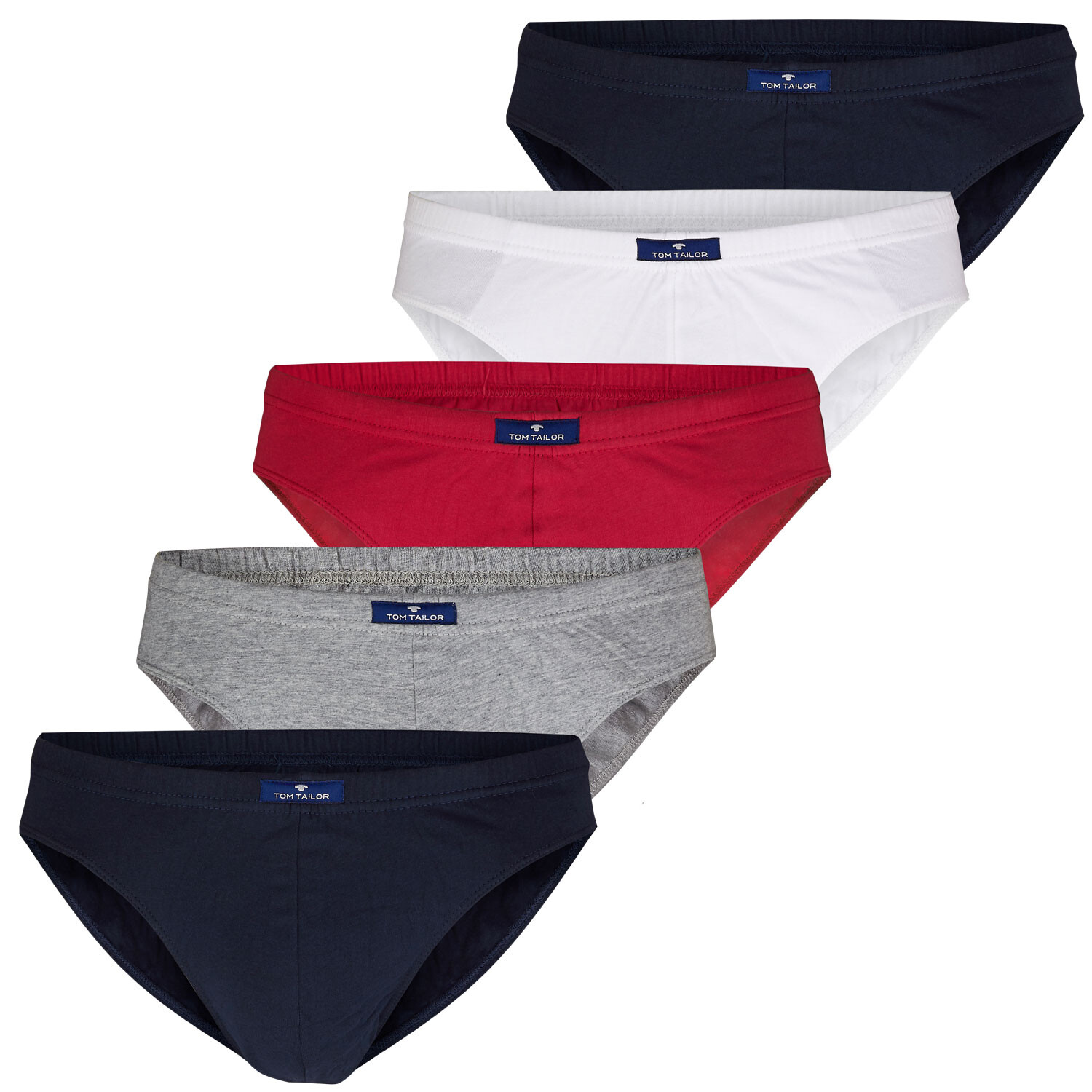 

Трусы Tom Tailor s 5er Pack, цвет Navy/Mehrfarbig