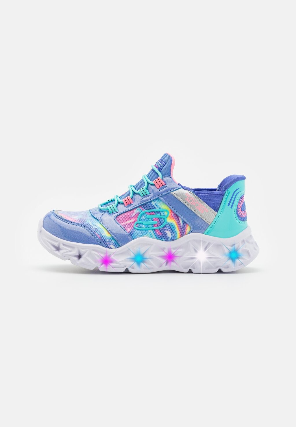 Низкие кроссовки Galaxy Lights Skechers, цвет blue/multi-coloured