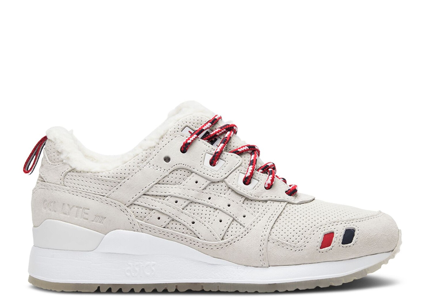 

Кроссовки ASICS Kith X Moncler X Gel Lyte 3 'Cream', кремовый