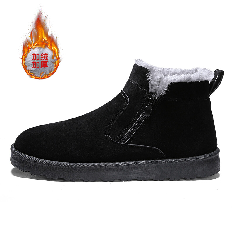 

Зимние сапоги унисекс Huanai, цвет Leather Black