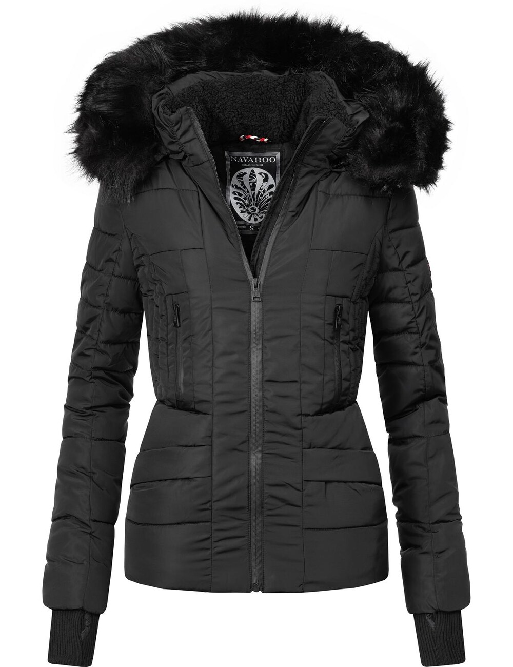 Зимняя куртка Navahoo Adele, черный зимняя куртка navahoo adele черный