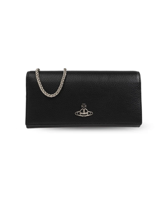 

Кошелек на цепочке Vivienne Westwood, черный