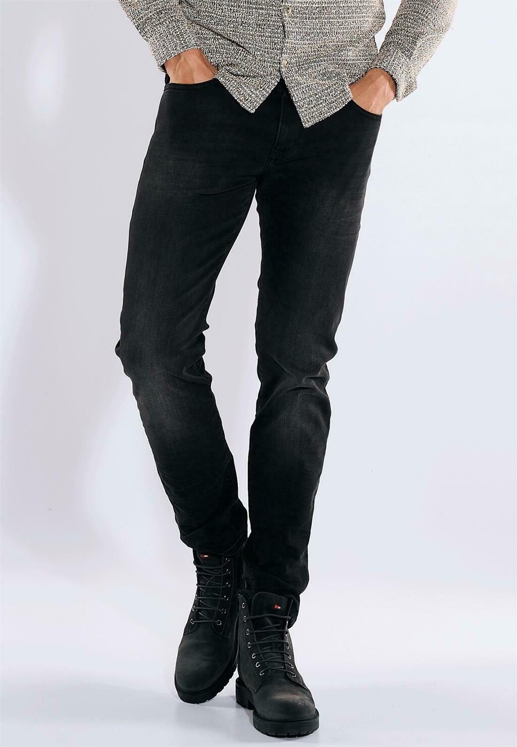 

Джинсы приталенного кроя SUPER-STRETCH SLIM FIT Emilio Adani, цвет schwarz