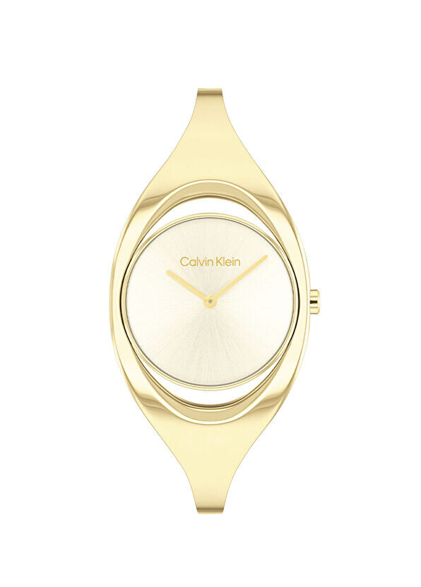 

Ck25200391 женские наручные часы золотого цвета Calvin Klein, мультиколор