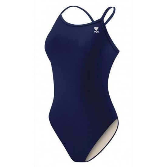

Купальник TYR Solid TYReco Diamondfit, синий