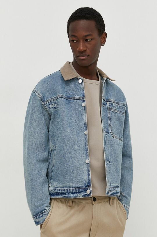 

Джинсовая куртка Abercrombie & Fitch, синий