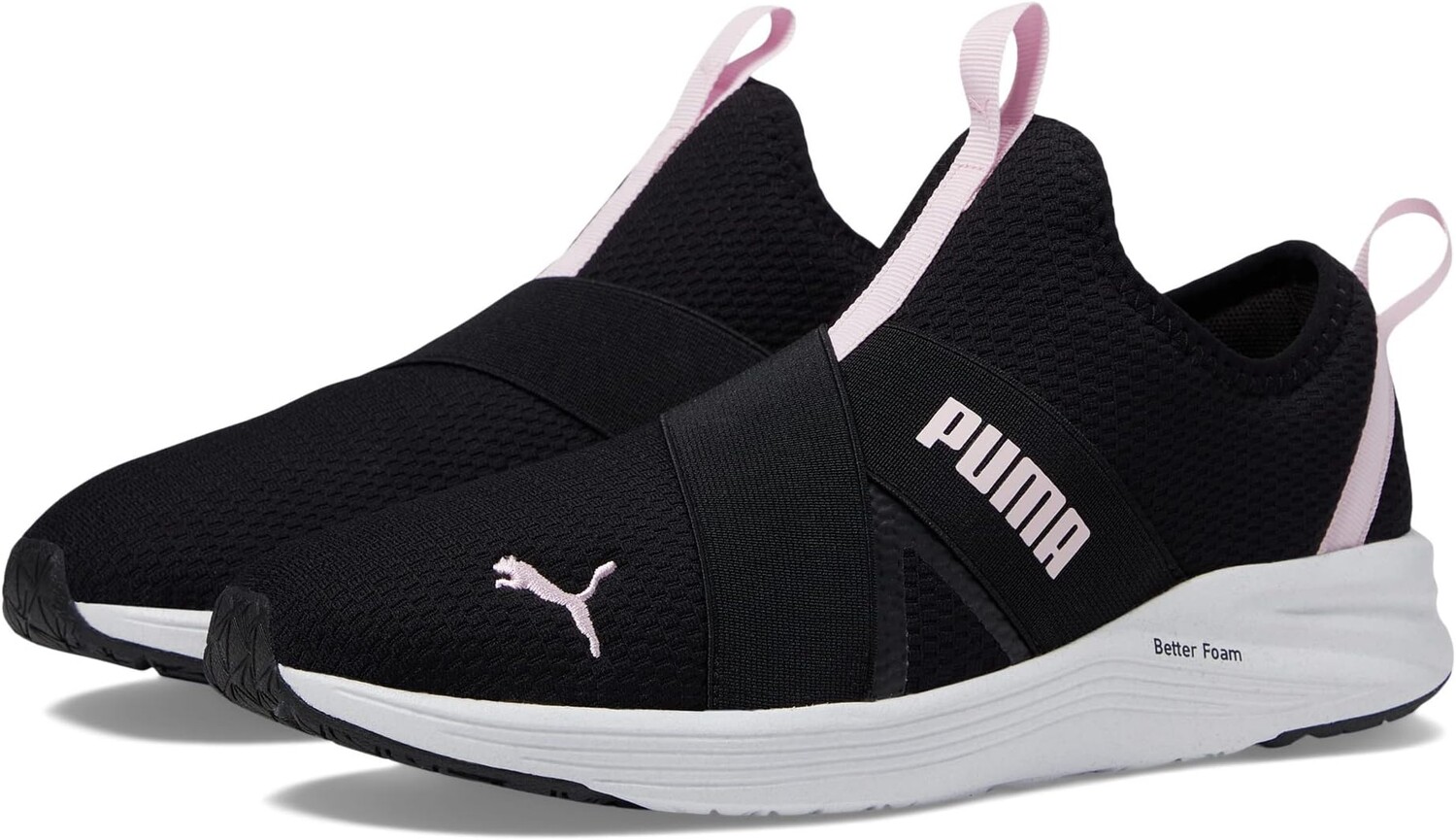

Кроссовки Better Foam Prowl Slip-On PUMA, цвет Puma Black/Pearl Pink/Puma White
