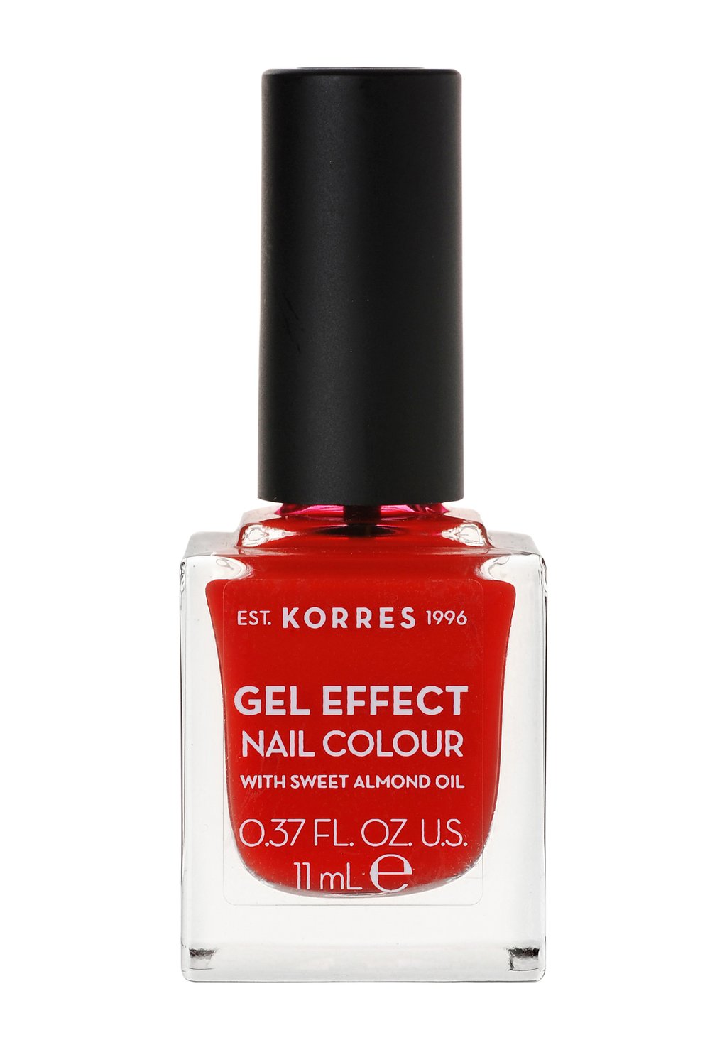 Лак для ногтей Gel-Effekt Nagellack KORRES, цвет coral red 48