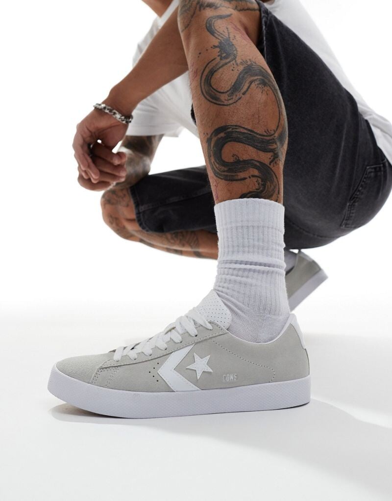 

Серые кроссовки Converse PL Vulc Pro