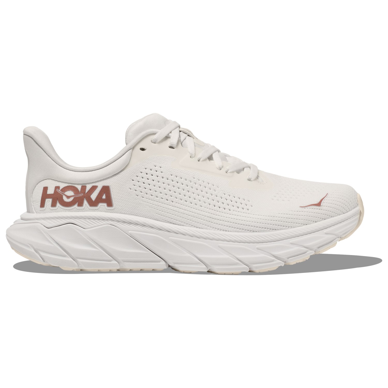 Беговая обувь Hoka Women's Arahi 7, цвет Blanc De Blanc/Rose Gold кроссовки mango pace blanc