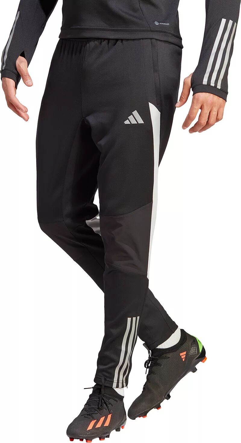 

Мужские зимние спортивные брюки Adidas Tiro 23 Competition, черный/светло-серый