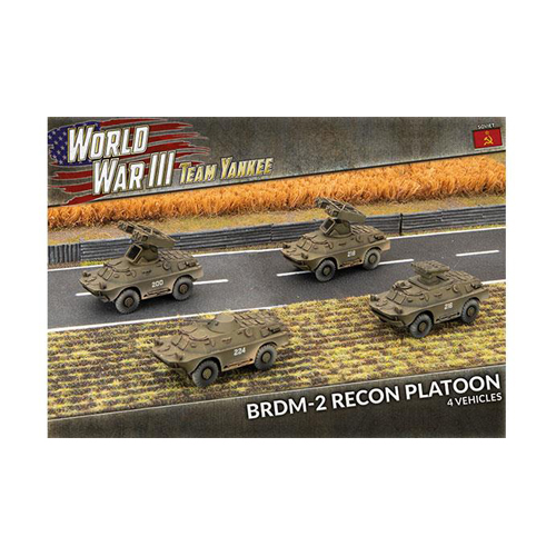 Фигурки Brdm-2 Recon Platoon (X4 Plastic)