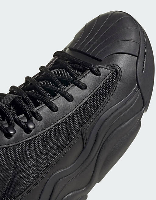 

Черные ботинки adidas Originals Superstar Millencon, Черный