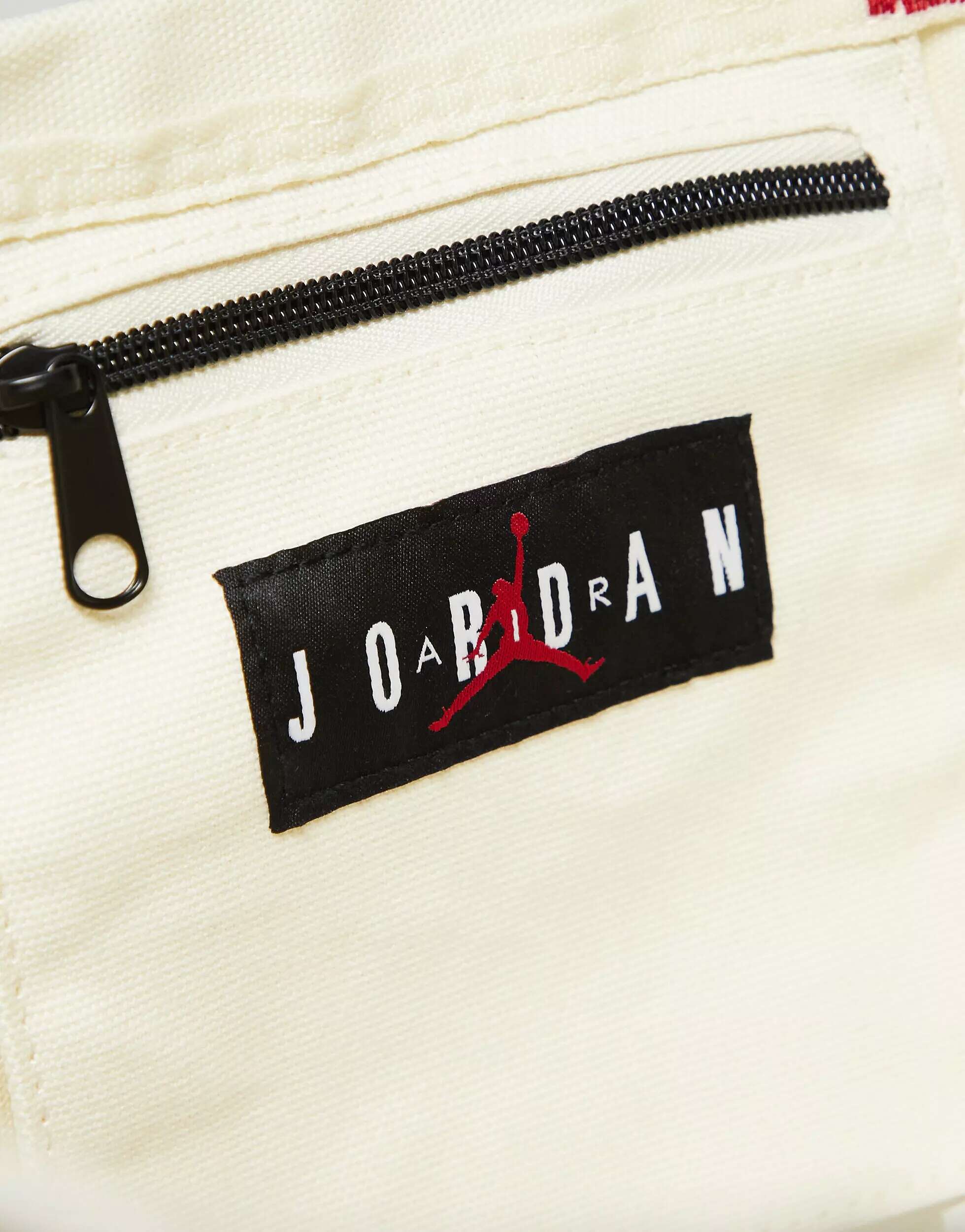 Белая холщовая сумка-тоут Jordan