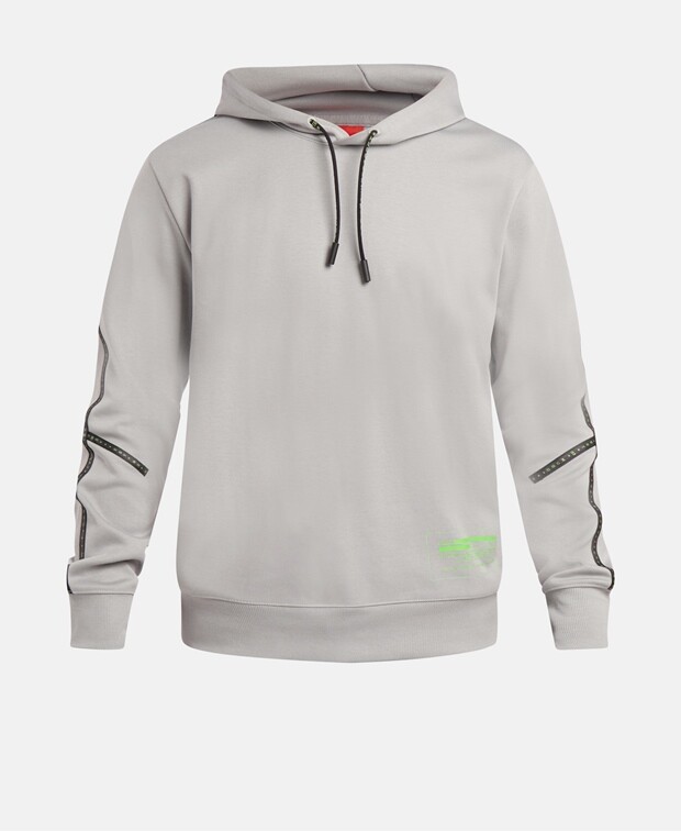 

Топ с капюшоном Hugo Boss, серебряный