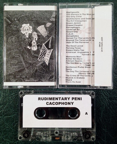 

Аудиокассета Rudimentary Peni: Cacophony