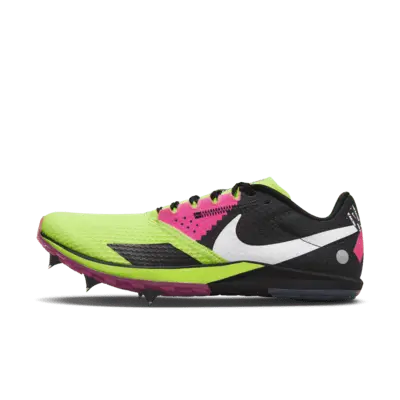 

Шипованные кроссовки Nike Rival XC 6 Cross-Country Spikes, цвет Volt/Black/Hyper Pink/White