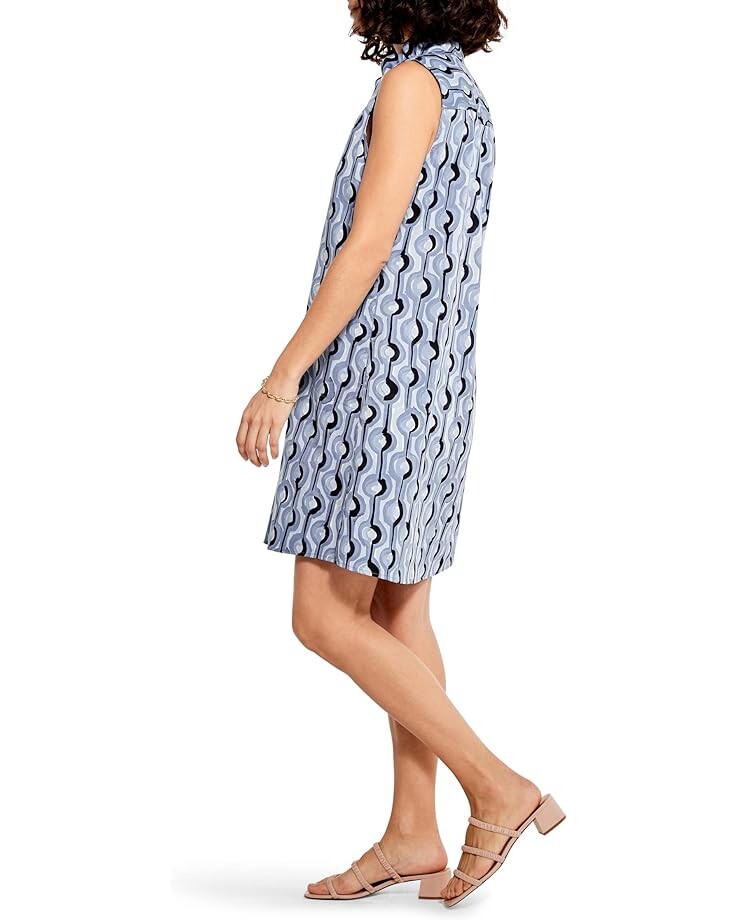 

Платье NIC+ZOE Petite Painted Clouds Zest Dress, синий мульти