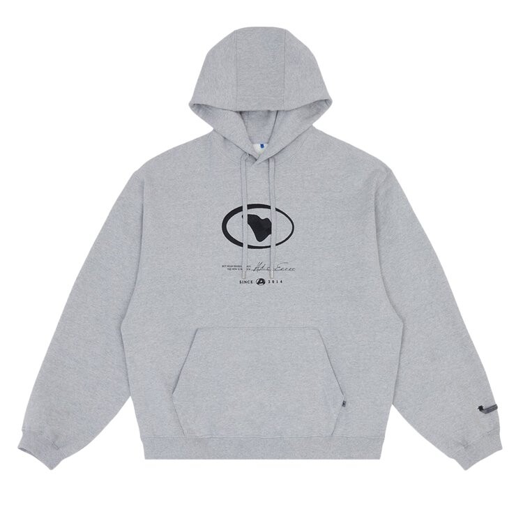 

Худи Ader Error Etik Logo 'Grey', серый