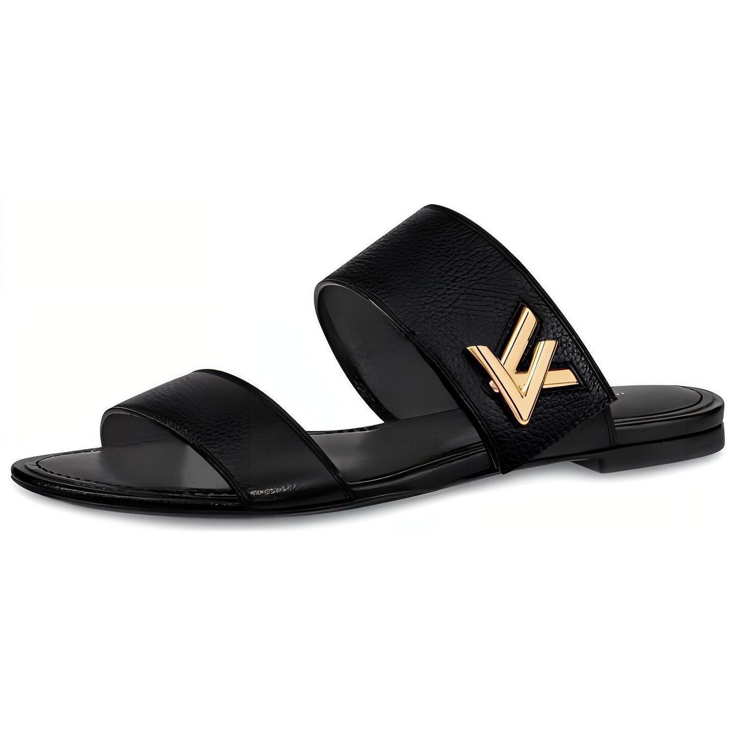

Шлепанцы женские черные Louis Vuitton