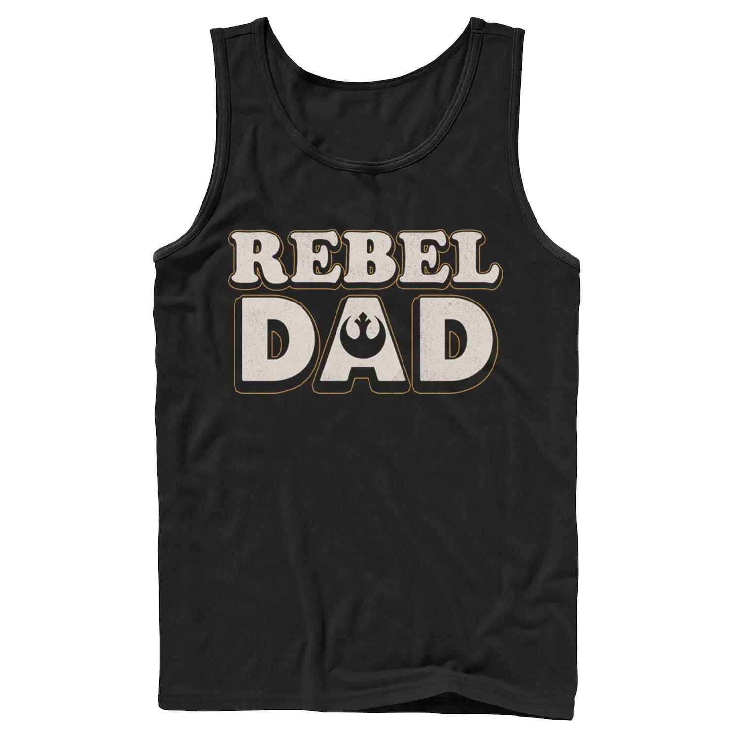 

Мужская майка Rebel Dad в стиле «Звездных войн» на день отца Star Wars